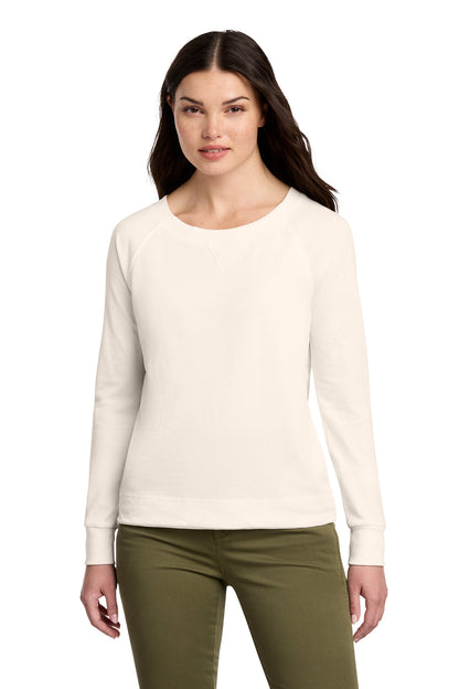 District® Women's Featherweight French Terry™ Long Sleeve Crewneck