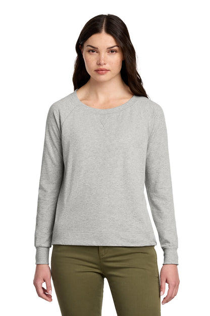District® Women's Featherweight French Terry™ Long Sleeve Crewneck