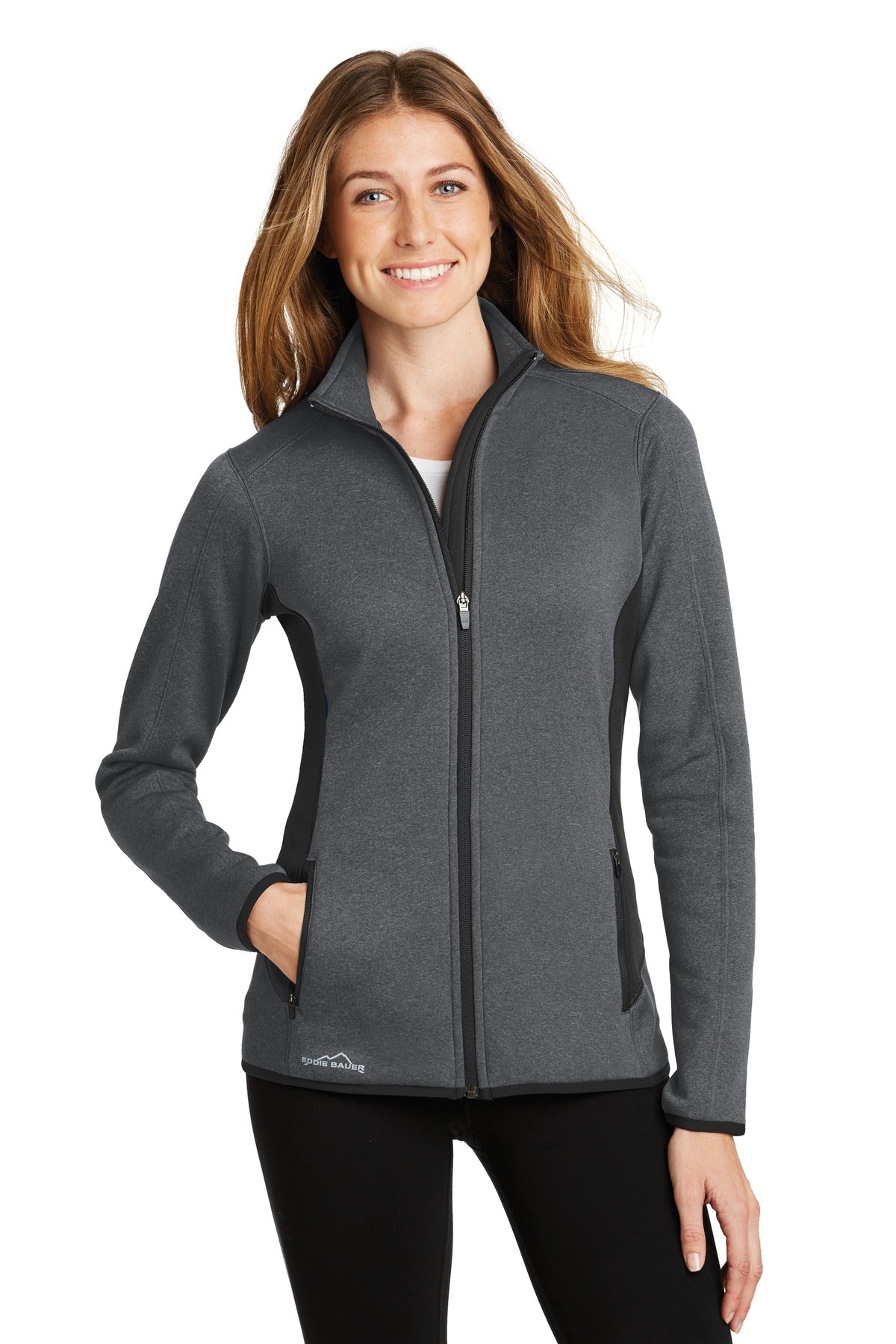 Eddie Bauer? Women's Full-Zip Heather Stretch Fleece Ja