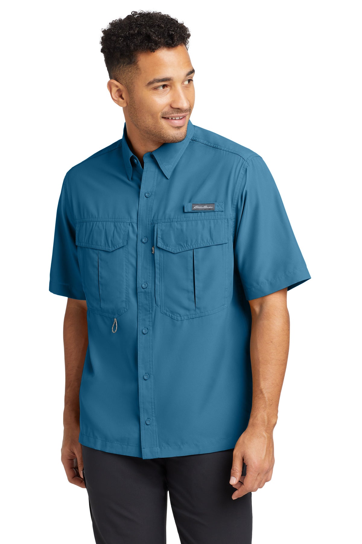 Eddie Bauer? Short Sleeve Performance Fishing Shirt EB6
