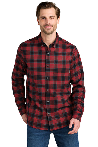Eddie Bauer? Long Sleeve Favorite Flannel Plaid Shirt E