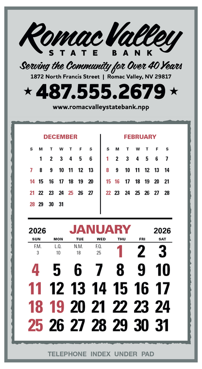 Skinner  Kennedy Statement Enclosure Calendar-F-1