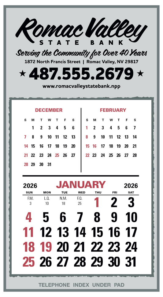 Skinner  Kennedy Statement Enclosure Calendar-F-1
