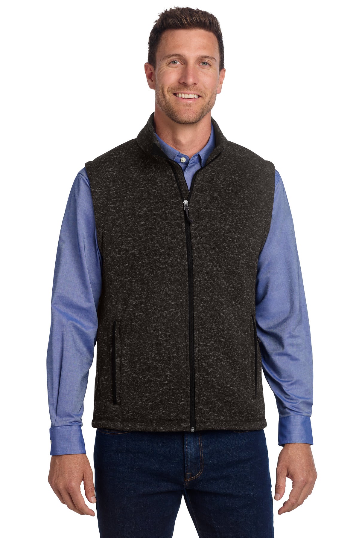 Port Authority ® Sweater Fleece Vest
