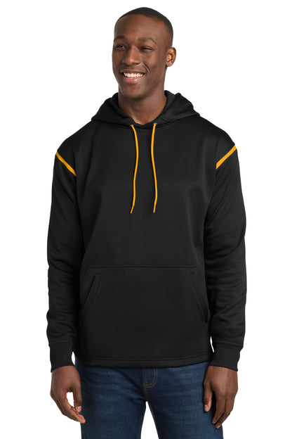 Sport-Tek® Tech Fleece Colorblock Hooded Sweatshirt