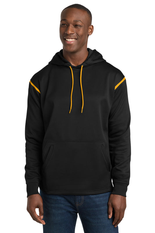 Sport-Tek® Tech Fleece Colorblock Hooded Sweatshirt