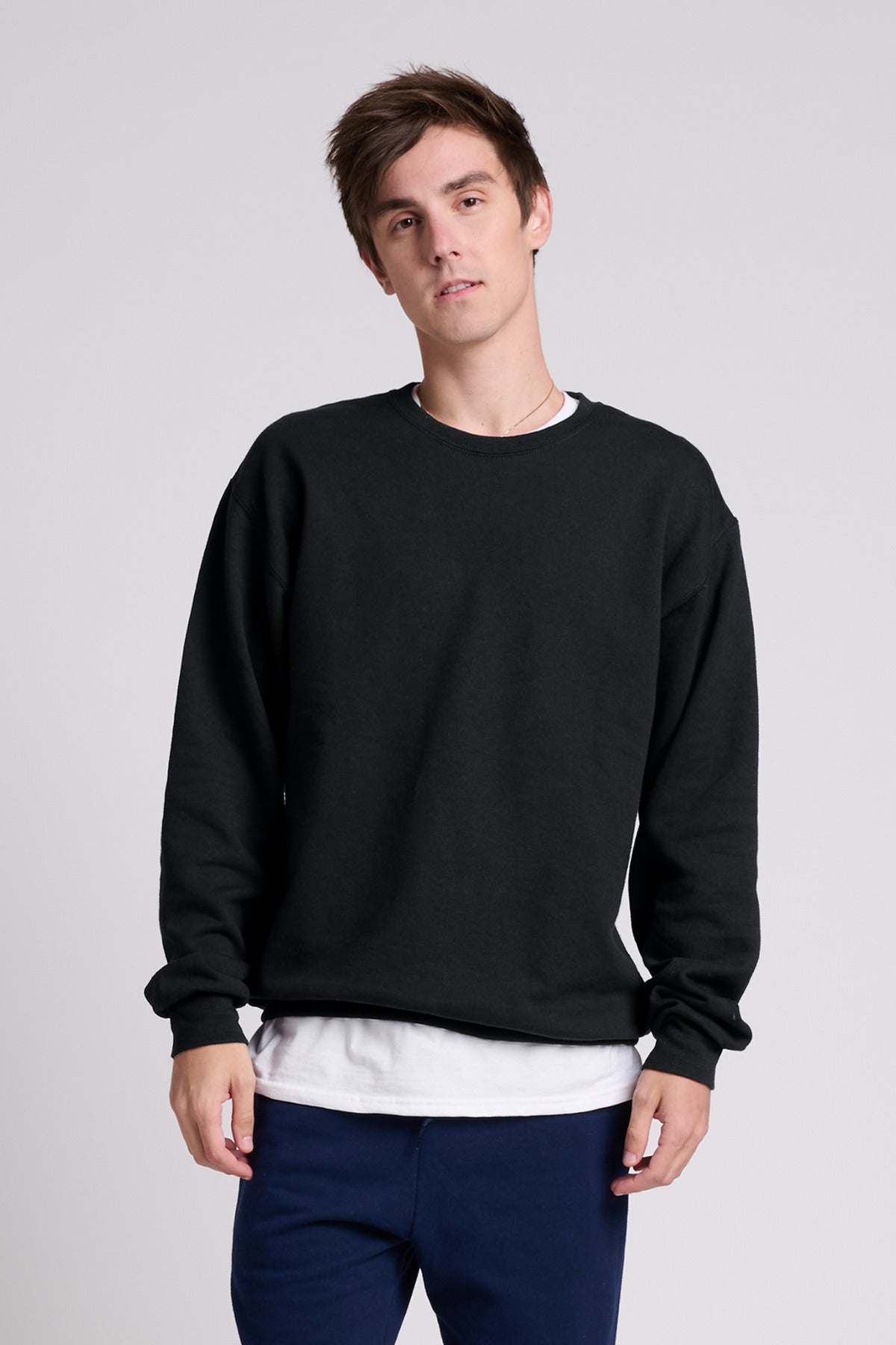 Jerzees Ultimate? Unisex CVC Ring Spun Crewneck Sweatsh