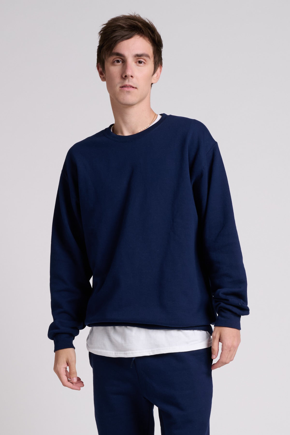 Jerzees Ultimate? Unisex CVC Ring Spun Crewneck Sweatsh