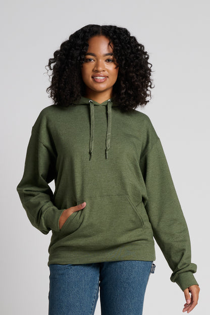 Jerzees Ultimate? Unisex CVC Ring Spun Hooded Sweatshir