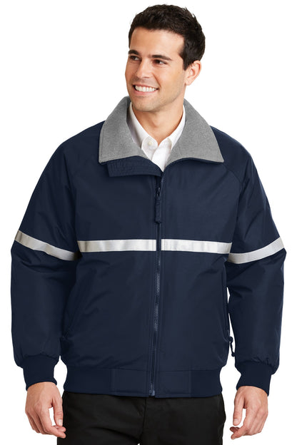 Port Authority? Challenger? Jacket with Reflective Tapi