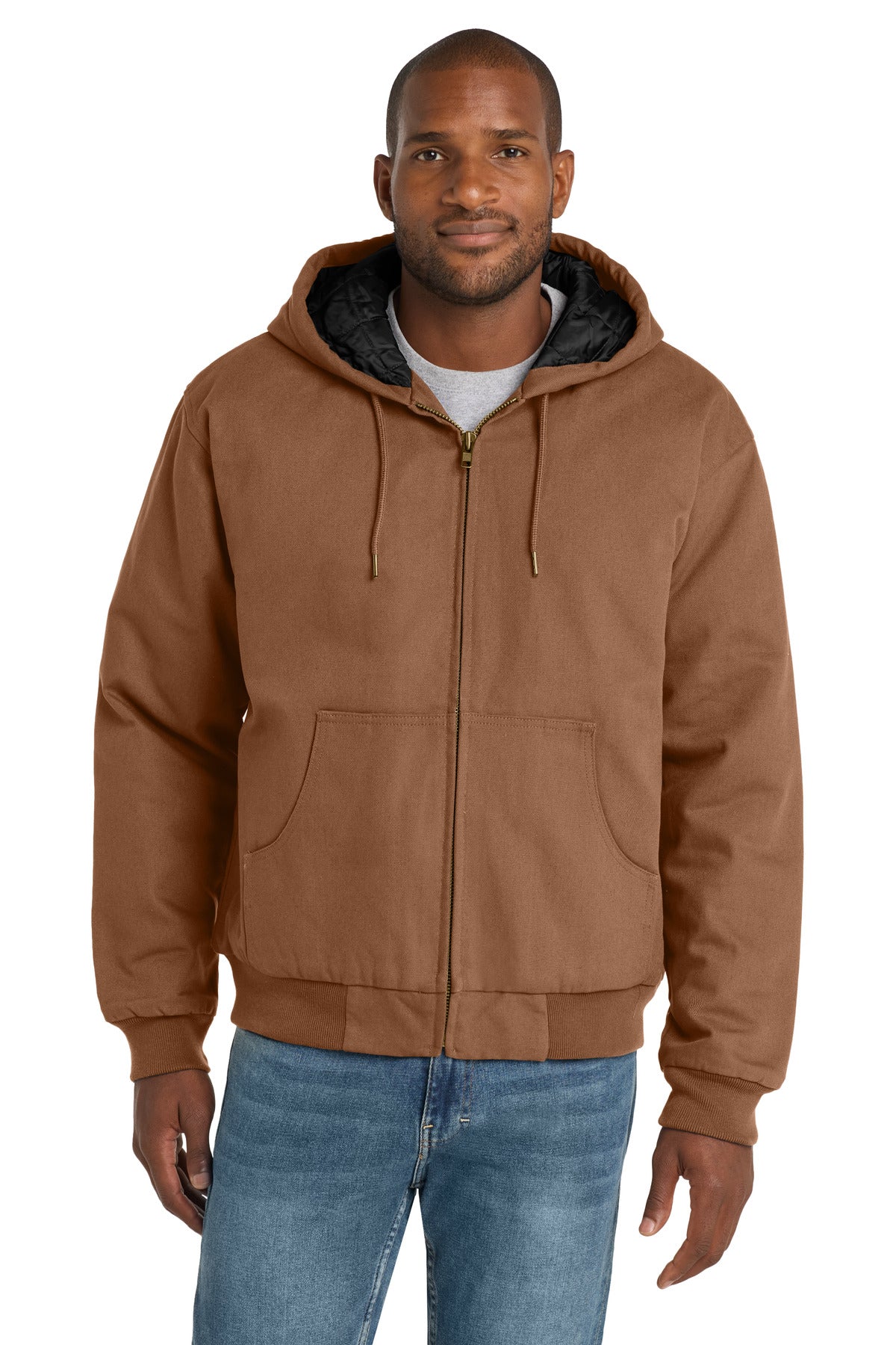 CornerStone® - Duck Cloth Hooded Work Jacket