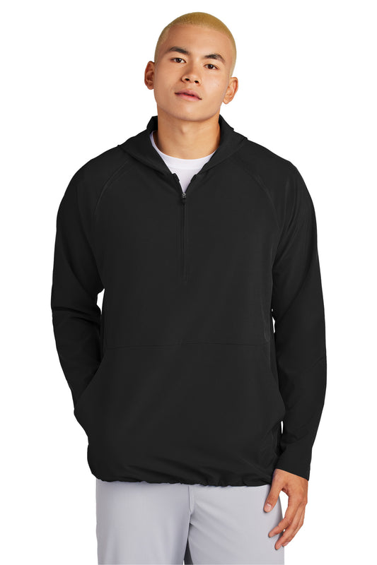 Sport-Tek? Repeat 1/2-Zip Long Sleeve Hooded Jacket JST