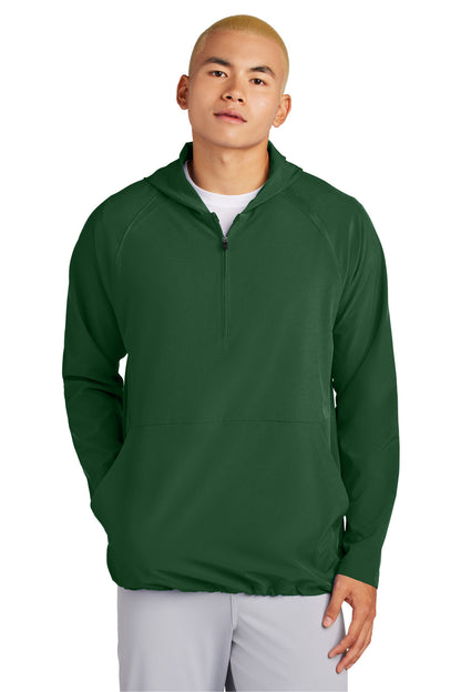 Sport-Tek? Repeat 1/2-Zip Long Sleeve Hooded Jacket JST
