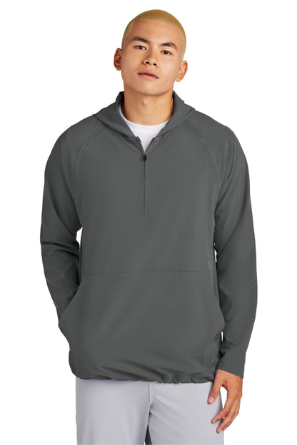Sport-Tek? Repeat 1/2-Zip Long Sleeve Hooded Jacket JST