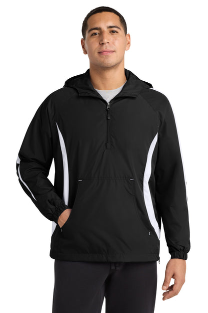 Sport-Tek® Colorblock Raglan Anorak