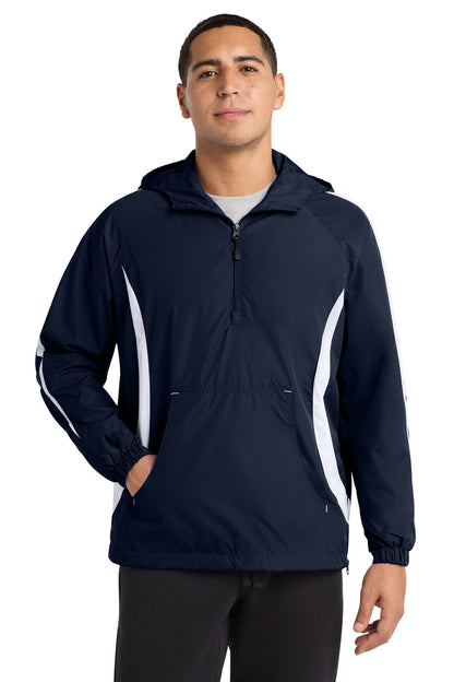 Sport-Tek® Colorblock Raglan Anorak