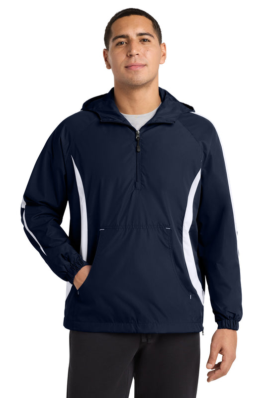 Sport-Tek® Colorblock Raglan Anorak