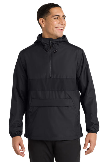 Sport-Tek® Zipped Pocket Anorak