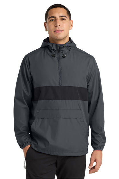 Sport-Tek® Zipped Pocket Anorak