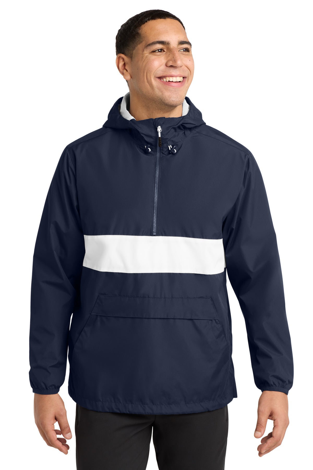 Sport-Tek® Zipped Pocket Anorak