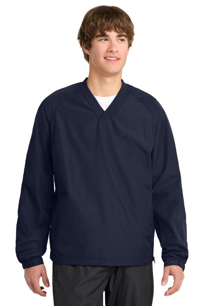 Sport-Tek® V-Neck Raglan Wind Shirt