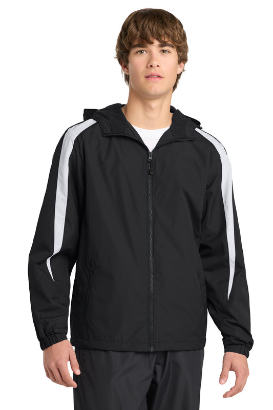 Sport-Tek® Fleece-Lined Colorblock Jacket