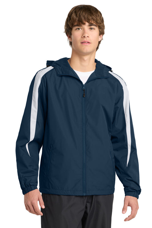 Sport-Tek® Fleece-Lined Colorblock Jacket