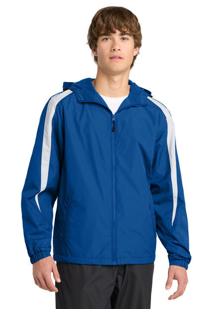 Sport-Tek® Fleece-Lined Colorblock Jacket