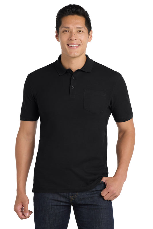 Port Authority® Core Classic Pique Pocket Polo