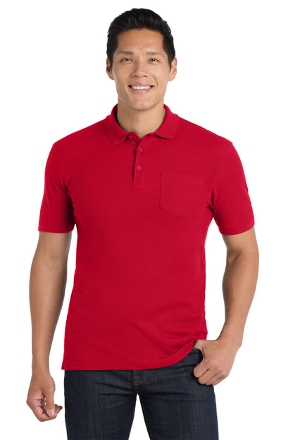 Port Authority® Core Classic Pique Pocket Polo