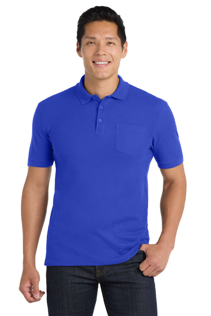 Port Authority® Core Classic Pique Pocket Polo