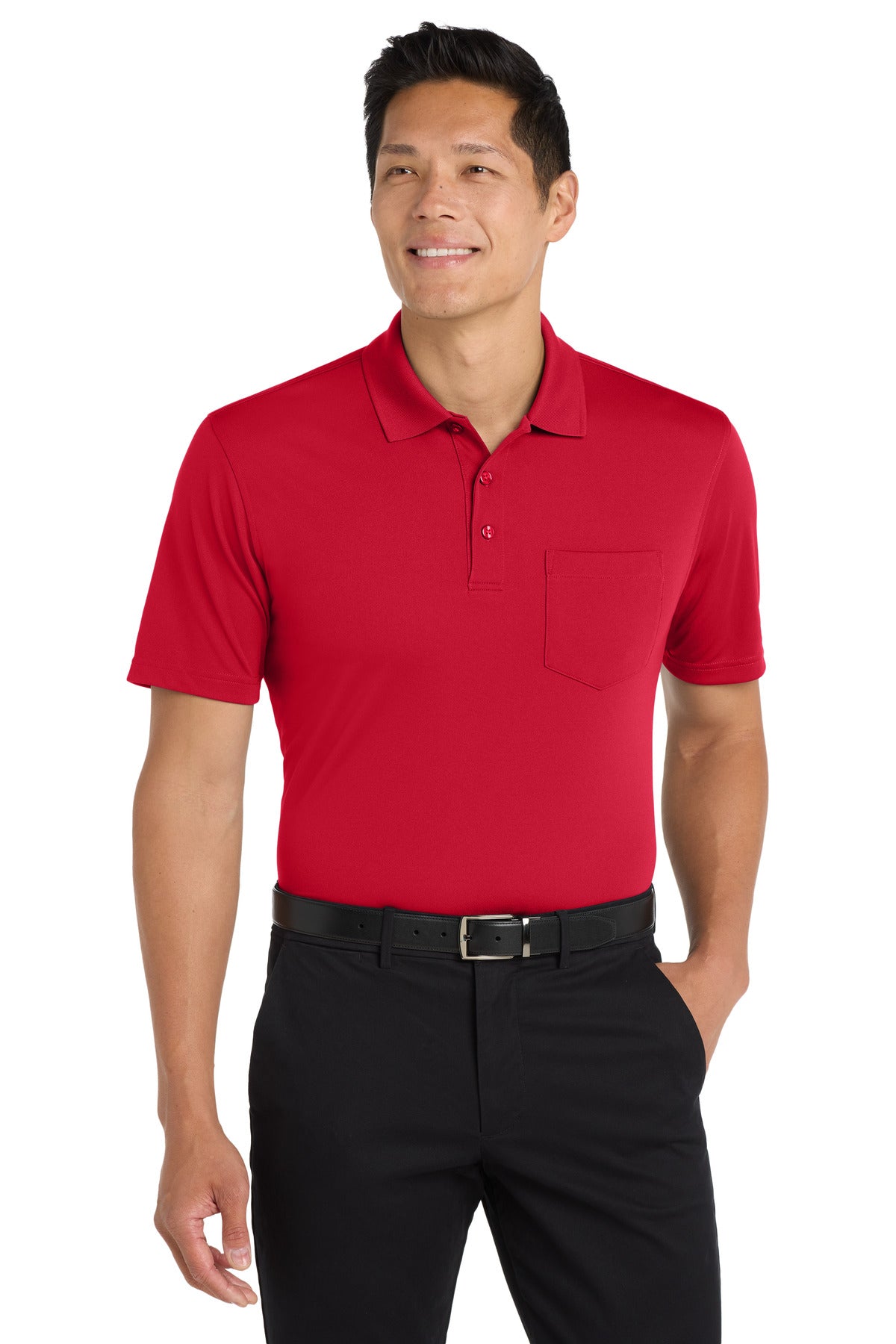 Port Authority? Dry Zone? UV Micro-Mesh Pocket Polo. K1