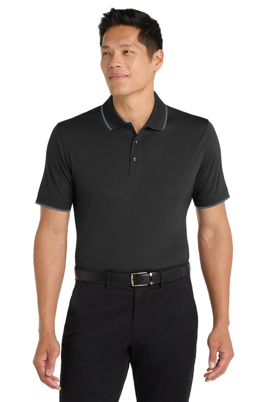 Port Authority® Dry Zone® UV Micro-Mesh Tipped Polo