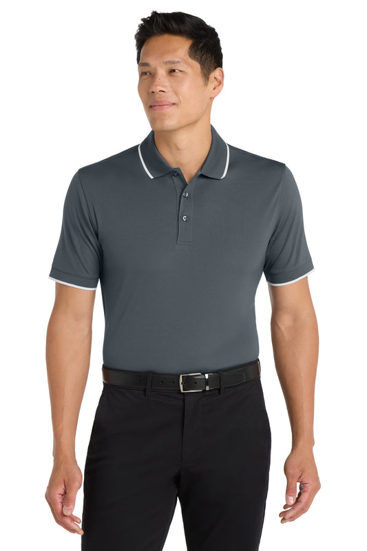 Port Authority® Dry Zone® UV Micro-Mesh Tipped Polo
