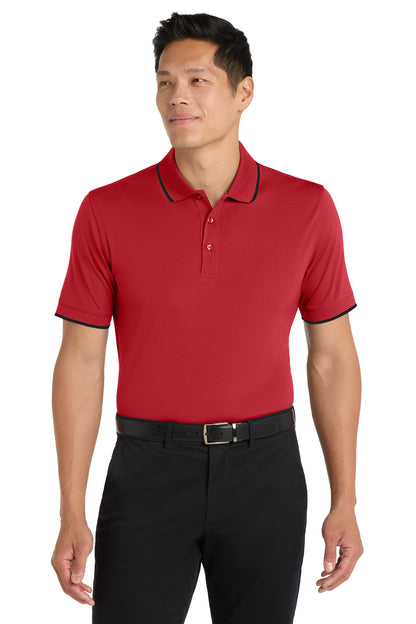 Port Authority® Dry Zone® UV Micro-Mesh Tipped Polo