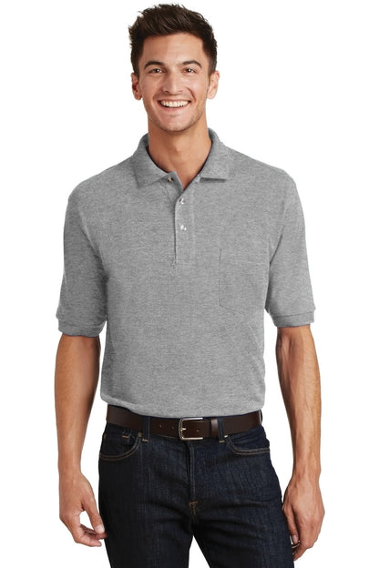 Port Authority? Heavyweight Cotton Pique Polo with Pock