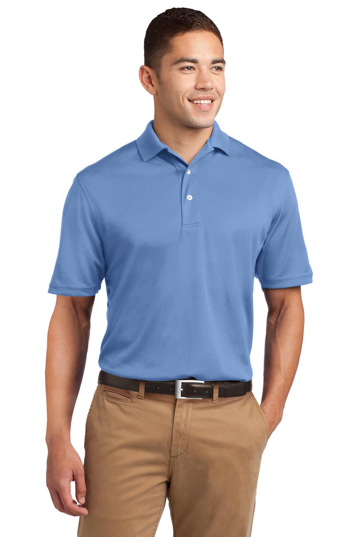 Sport-Tek? Dri-Mesh? Polo.  K469