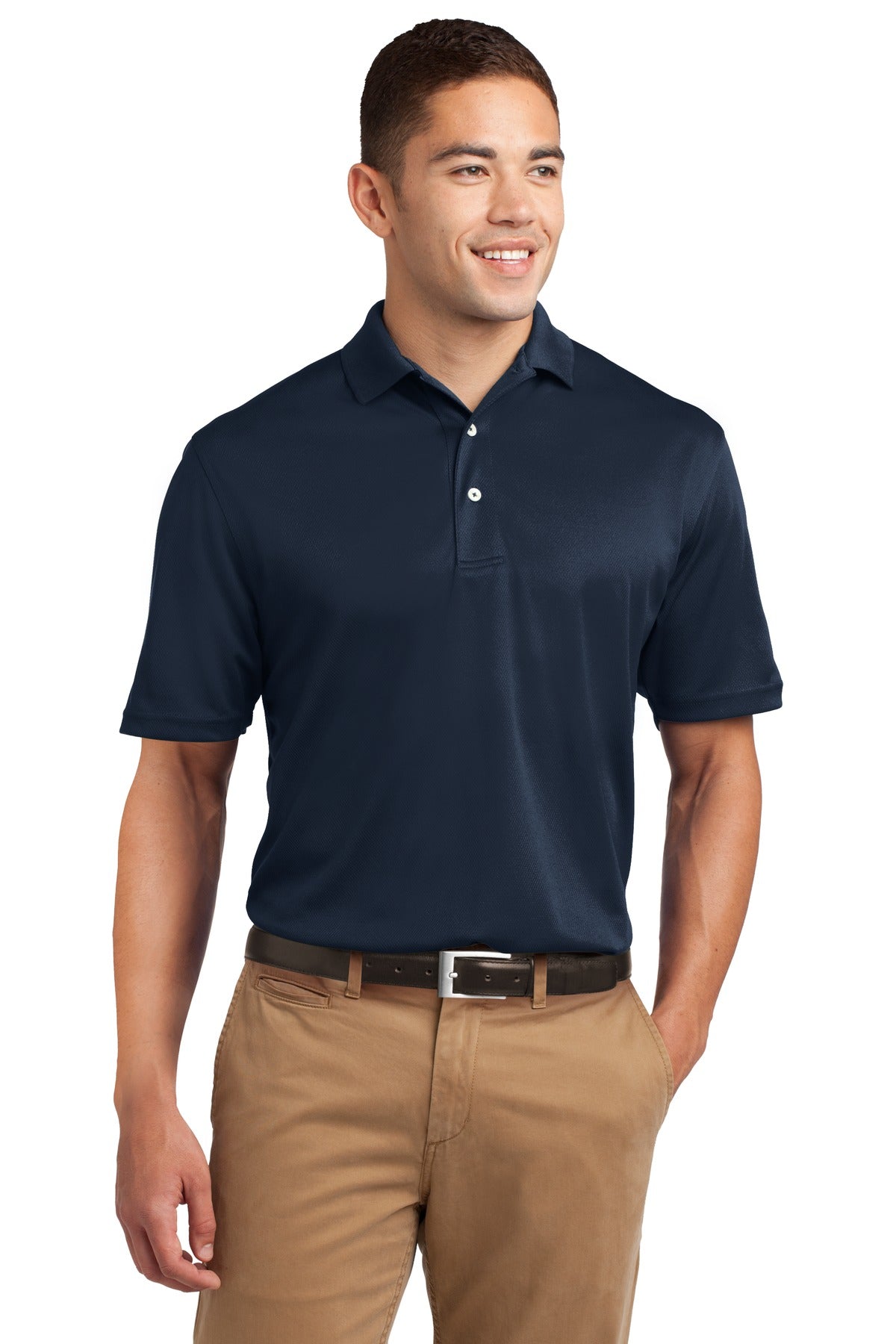 Sport-Tek? Dri-Mesh? Polo.  K469