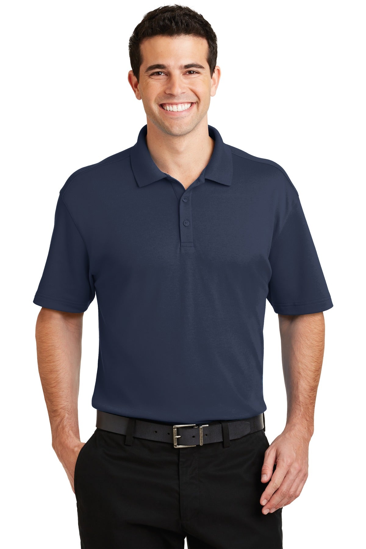 Port Authority? Silk Touch? Interlock Performance Polo.