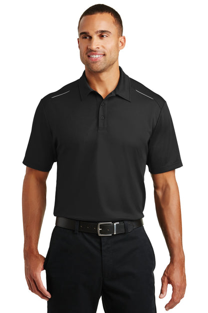 Port Authority? Pinpoint Mesh Polo. K580