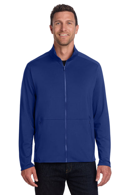 Port Authority® Accord Stretch Fleece Full-Zip