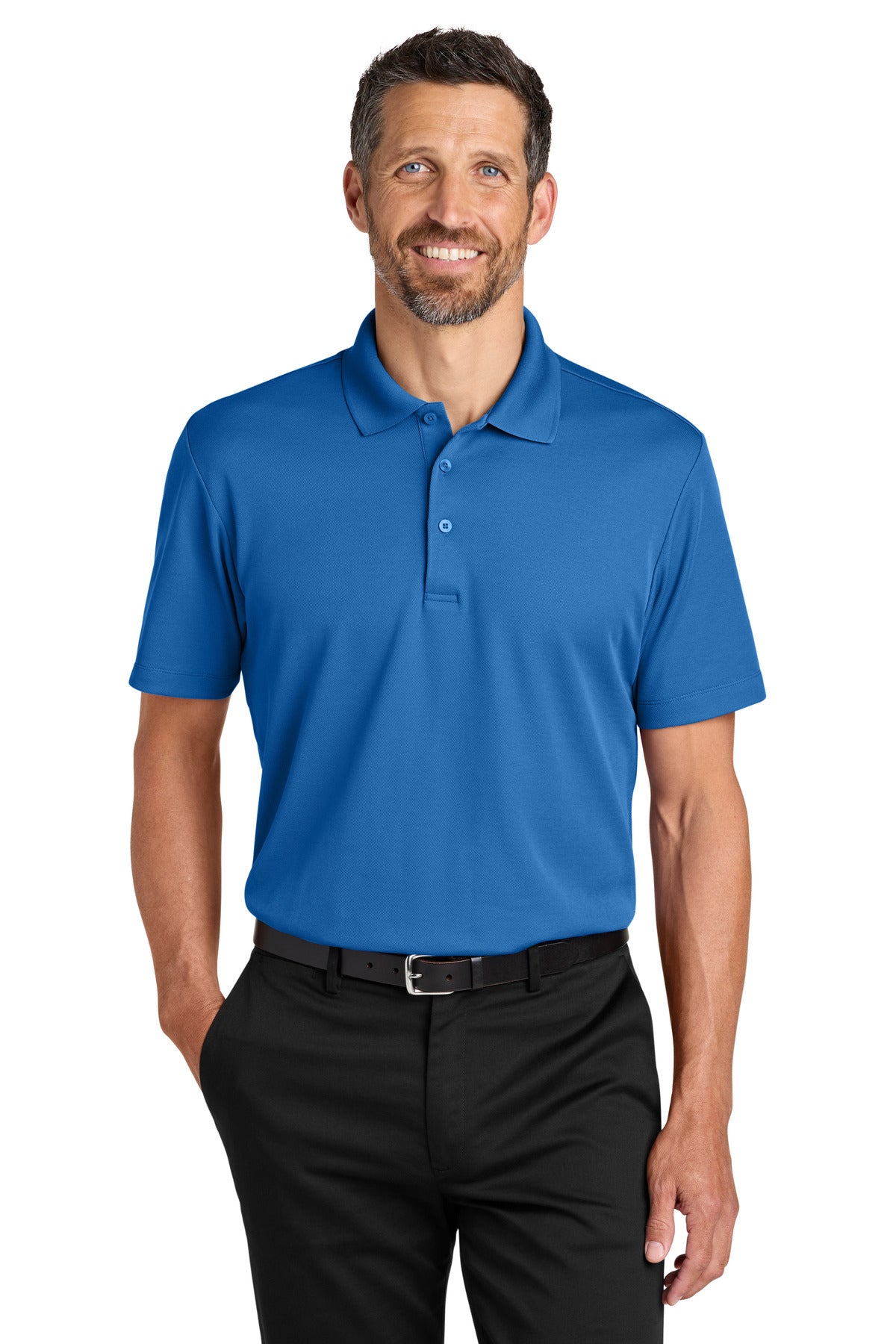 Port Authority® Plaited Pique Polo