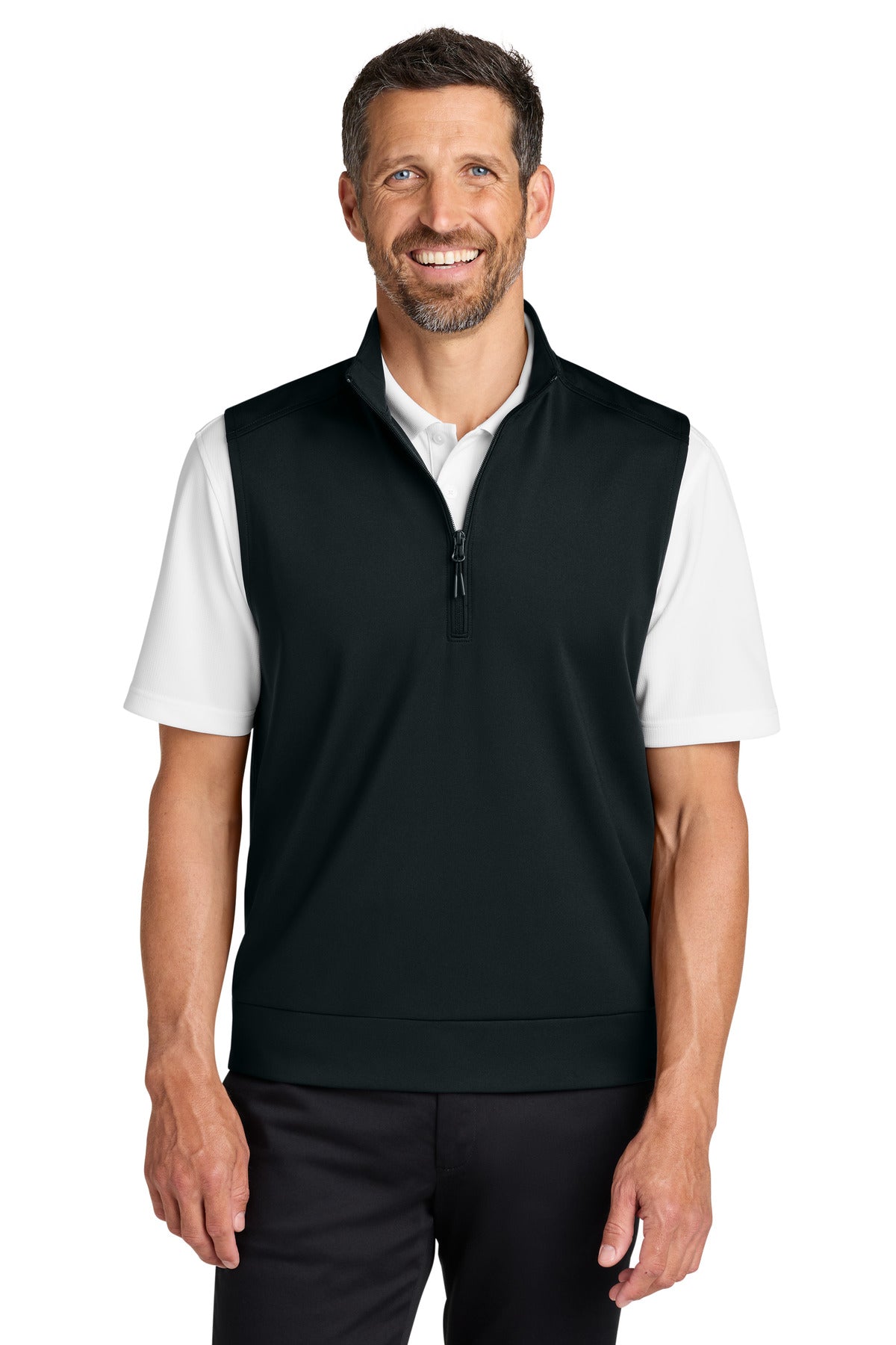 Port Authority® C-FREE® Double Knit 1/4-Zip Vest