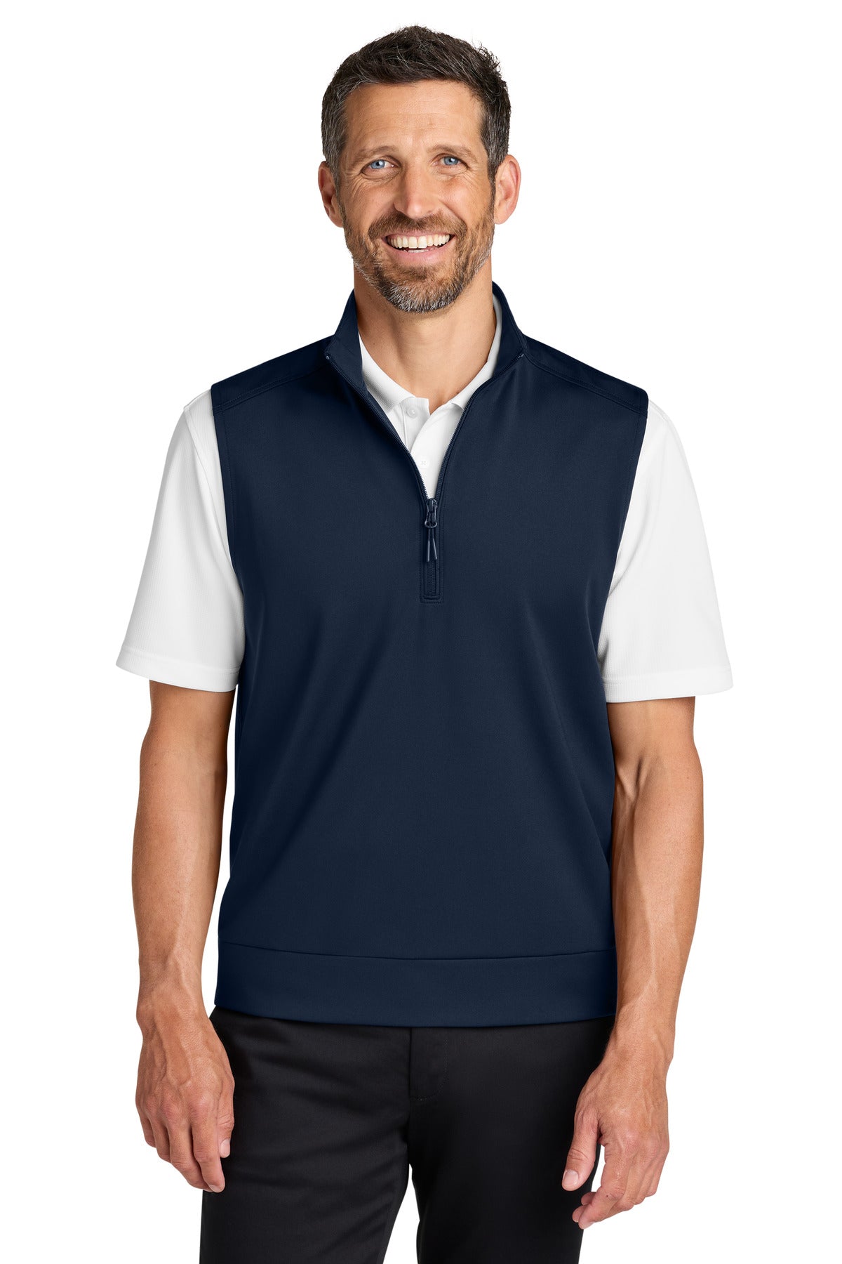 Port Authority® C-FREE® Double Knit 1/4-Zip Vest