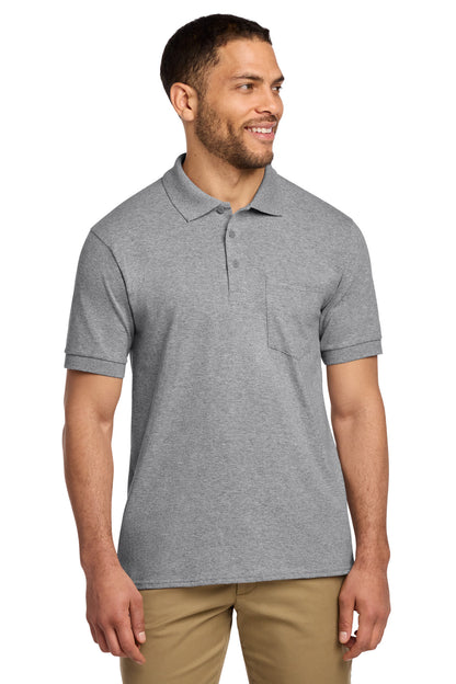 Port & Co™ Core Blend Jersey Knit Pocket Polo