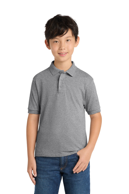 Port & Co™ Youth Core Blend Jersey Knit Polo