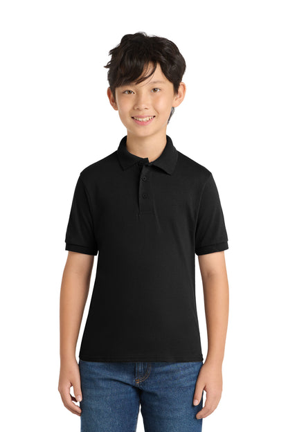 Port & Co™ Youth Core Blend Jersey Knit Polo