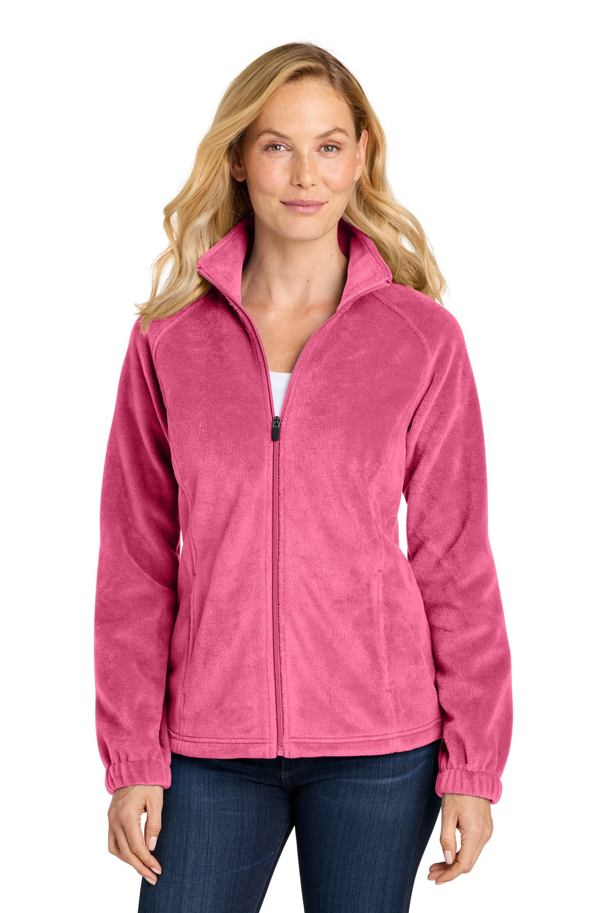 Port Authority® Women's Plush Fleece Full-Zip Jacket