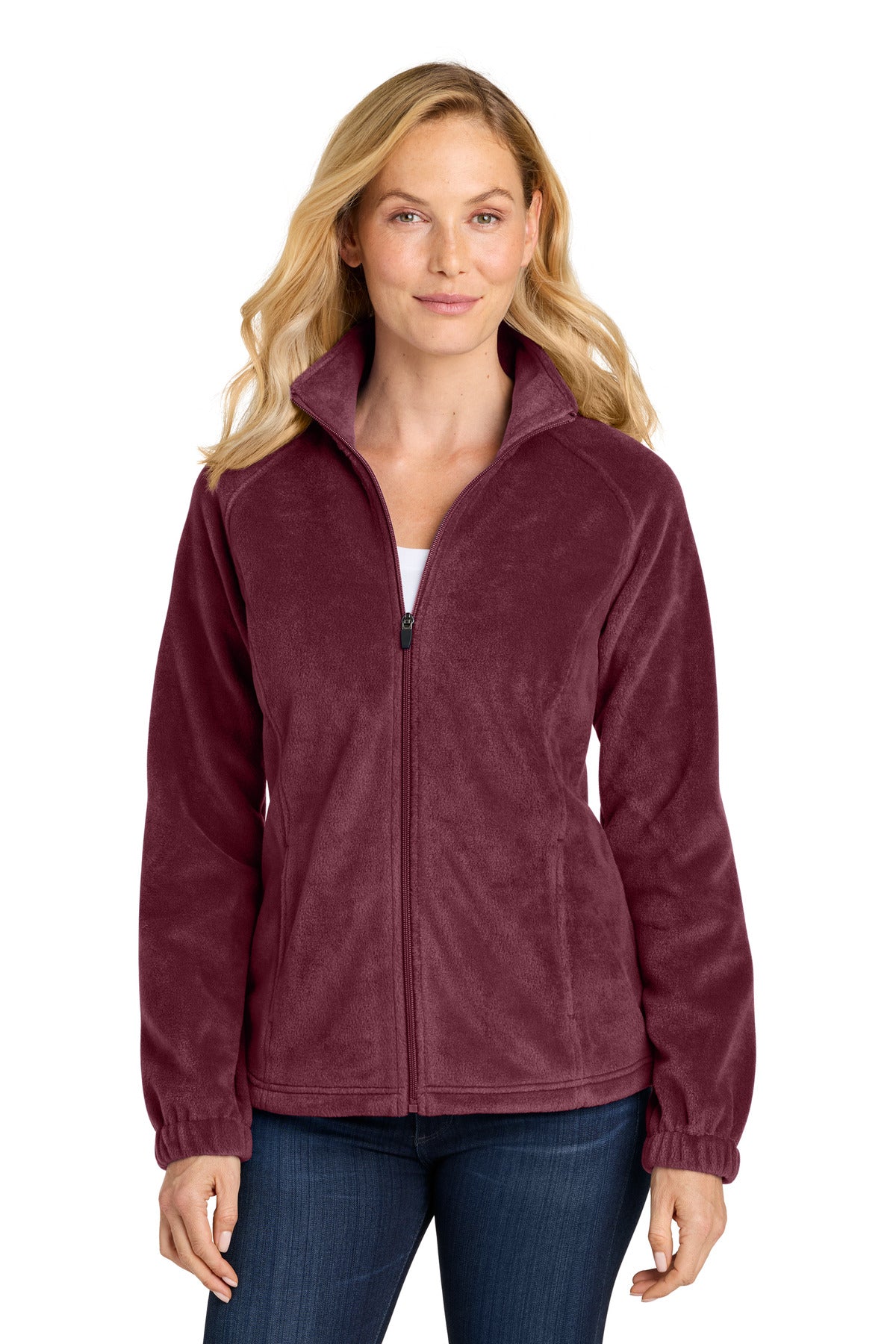 Port Authority® Women's Plush Fleece Full-Zip Jacket