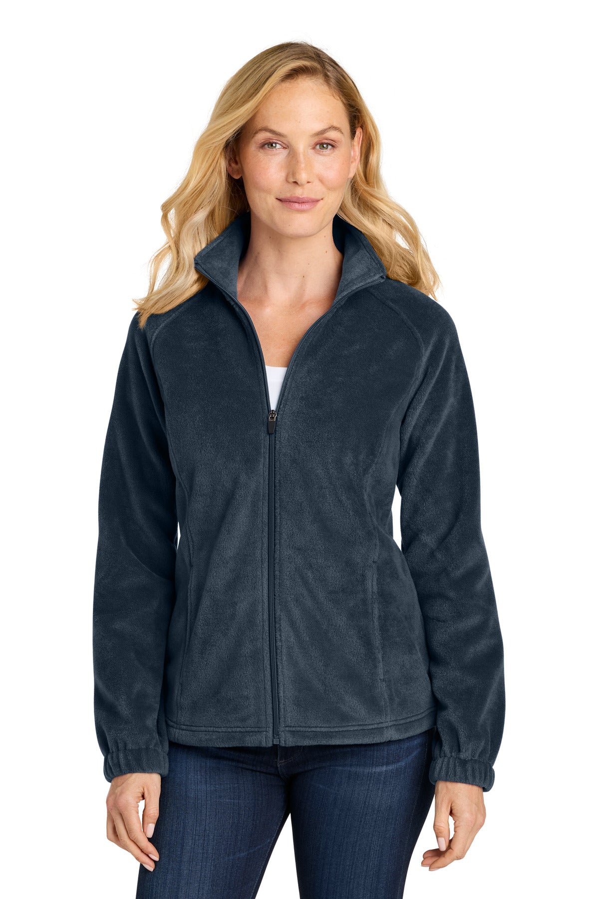 Port Authority® Women's Plush Fleece Full-Zip Jacket
